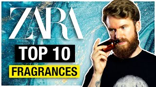 Zara TOP 10 Fragrances  Awesome Cheapies  Mens Cologne Review [upl. by Eedyaj]