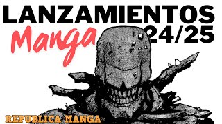 LANZAMIENTOS MANGA PENDIENTES 20242025 [upl. by Jacoby]