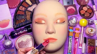 ASMR Makeup on Mannequin Whispered [upl. by Elocyn]