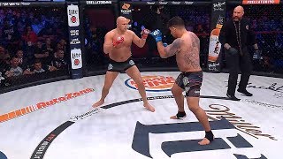 FEDOR VS FRANK MIR KNOCKOUT VIDEO HIGHLIGHTS BELLATOR 198 HIGHLIGHTS [upl. by Lianna]