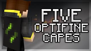 5 Optifine Cape Designs  Awesome Optifine Capes [upl. by Zonda240]