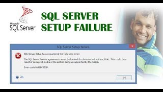 HOW TO FIX SQL SERVER SETUP FAILURE [upl. by Anitsenre]