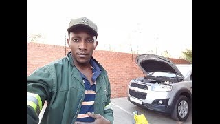 Chevrolet Captiva 24LT Oil change Service [upl. by Nahgiem890]