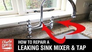 How to Repair A Kitchen Sink Mixer amp Dripping Tap [upl. by Novyaj]