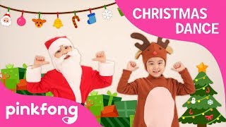 SANTA  Christmas Dance  Dance Along  Pinkfong Songs for Children [upl. by Adilem]