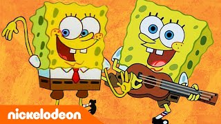 SpongeBob Schwammkopf  Top 13 SpongeBob Lieder  Nickelodeon Deutschland [upl. by Anaerdna]