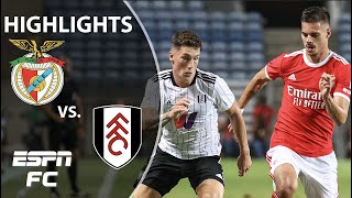 Benfica vs Fulham  Highlights  ESPN FC [upl. by Brocky]