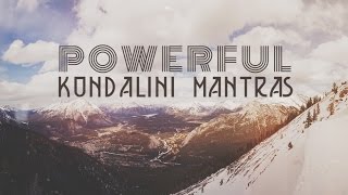 9 POWERFUL KUNDALINI MANTRAS  Mantras for Peace amp Positive Energy [upl. by Meunier]