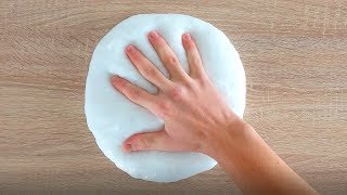 Making White Slime With PVA Glue 🍭 [upl. by Mauretta]