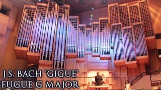 JS BACH  GIGUE FUGUE G MAJOR BWV 577  ST DAVIDS HALL CARDIFF [upl. by Parrish250]