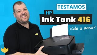 Impressora HP INK TANK WIRELESS 416 é boa  ResenhaAvaliação [upl. by Ayital]