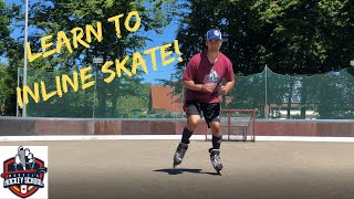 Learn to Inline Skate Beginners Tutorial [upl. by Beltran]