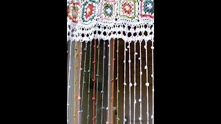 Door Curtain Crochet Along Part One [upl. by Kowal]