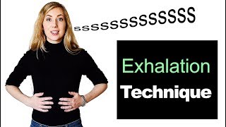 How To Breathe When You Sing Exhalation [upl. by Meave]