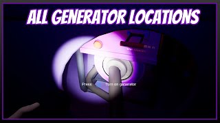 All Daycare Generator Locations  FNAF Security Breach [upl. by Asil602]