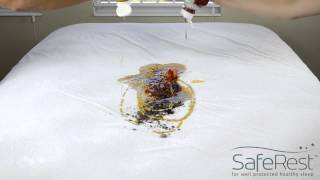 SafeRest Waterproof Mattress Protector Recipe for Disaster [upl. by Megen]