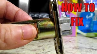 How to fix a jammed Kwikset indoor latch [upl. by Svoboda]