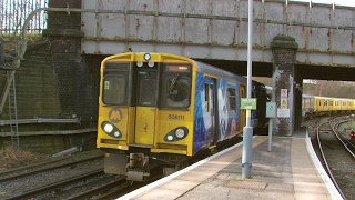 Half an Hour at 216  Birkenhead North Station 1022017  Class 507 508 terminus [upl. by Rickart]