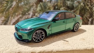 118 Minichamps Bmw G80 M3 [upl. by Anahpos]