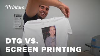 DTG vs Screen Printing  Pros Cons How Much It Costs [upl. by Lavelle]