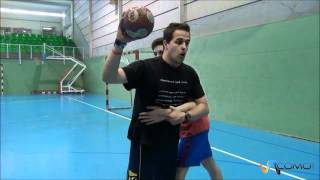 La defensa en Balonmano Handball [upl. by Kat]