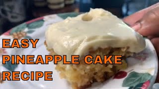 Speedy Pineapple Cake Recipe Paula Deen [upl. by Kentigera]