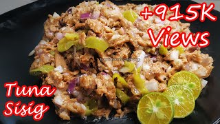 HOW TO COOK THE EASIEST TUNA SISIG RECIPE [upl. by Sherris]