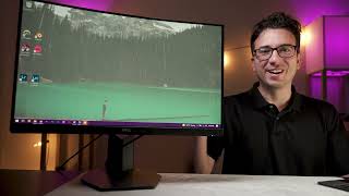 Dell S2422HG Review Premium 24quot Curved Gaming Monitor [upl. by Nerha]