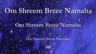 Om Shreem Brzee Namaha The Lakshmi Mantra 108 Times [upl. by Atsyrc]