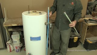 How To Replace A Water Heater Dip Tube [upl. by Orlan186]