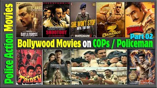 50 Best Bollywood Cop Movies of All Time  Hindi Police Films In India with box office collection [upl. by Akinej]