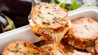 How to Make Baked Eggplant Parmesan  The Stay At Home Chef [upl. by Anirbac]