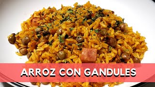 DELICIOUS Arroz Con Gandules  How to Make Puerto Rican Rice and Peas [upl. by Jezabella]