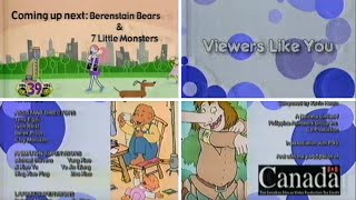 PBS Kids Berenstain Bears7 Little Monsters InterstitialsCredits 2003 WFWATV [upl. by Vittoria]