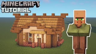 Minecraft  Nitwits House Tutorial Villager Houses [upl. by Mori]