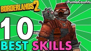 Top 10 Best Character Skills in Borderlands 2 Redux PumaCounts [upl. by Lepper]