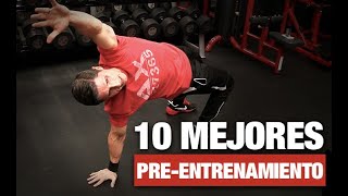 10 Mejores Ejercicios Movilidad  Flexibilidad PREENTRENAMIENTO [upl. by Rehsa]