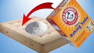 How To Clean Mattress With Baking Soda  THE EASY WAY [upl. by Gerrard]