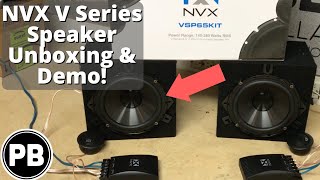 NVX 65quot Component Speakers Bench Testing  VSP65KIT [upl. by Aivil]