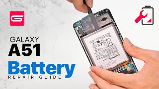 Samsung Galaxy A51 Battery Replacement [upl. by Eatnuahs]