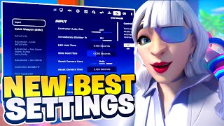 NEW BEST Controller Settings For Fortnite Chapter 5 PS4PS5XboxPC [upl. by Eniad]