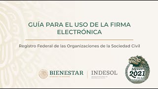 Tutorial para el uso de la Firma Electrónica [upl. by Keram]