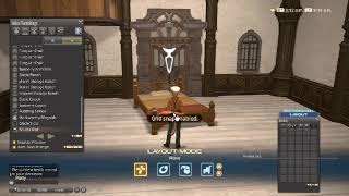 FFXIV Housing How to place items out of bounds [upl. by Asyral688]