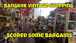 BANGKOK BANGSUE JUNCTION  Hidden Bargains at Bangkoks Vintage Mall [upl. by Herzberg]