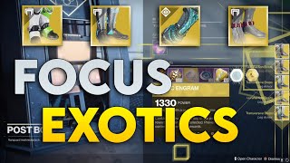 How to focus Exotic Engrams [upl. by Bakki]