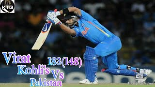 Virat kohlis 183148 Vs Pakistan Asia Cup 2012 [upl. by Norra96]