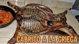 Cabrito a la Griega  Cocinando en 3min [upl. by Padgett934]