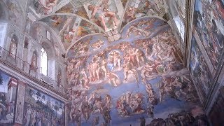 THE SISTINE CHAPELWith Surprising Michelangelo Facts [upl. by Aikaj516]