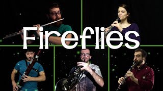 Fireflies  Wind Quintet Cover [upl. by Kenimod883]