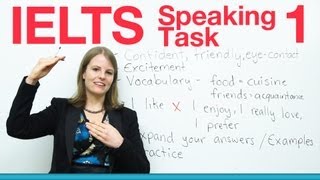 IELTS Speaking Task 1  How to get a high score [upl. by Chladek]